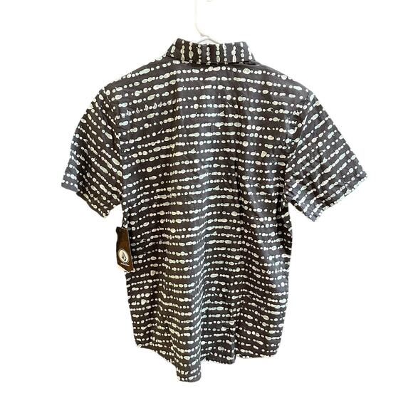 NEW Volcom Tremble Printed Regular Fit Woven Button-Down Shirt, Sz Small (DD) - Picture 3 of 9